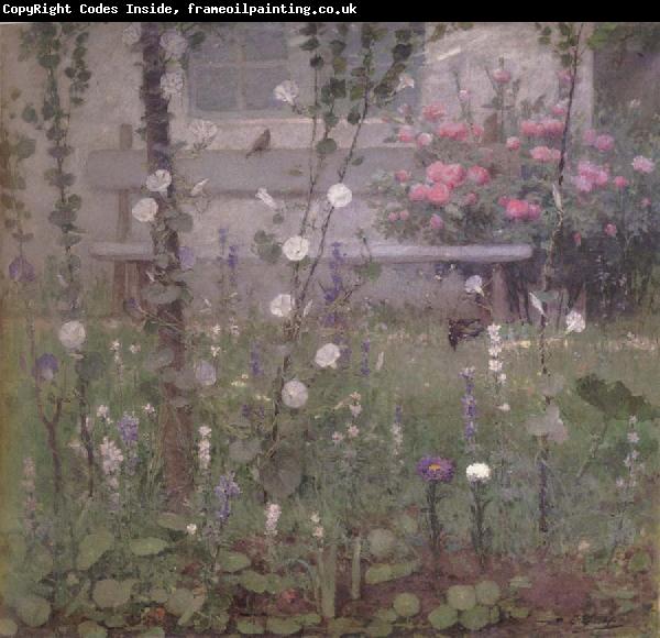 Ernest Quost Morning Flowers